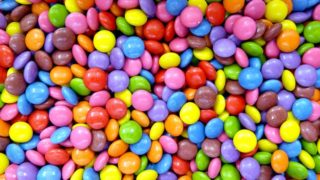 カラフルなチョコレート